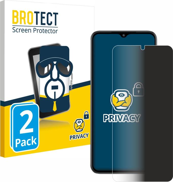 Immagine prodotto BROTECT Pellicola privacy antispia Pellicola di protezione dalla luce blu (2 pz., Xiaomi Redmi A2)