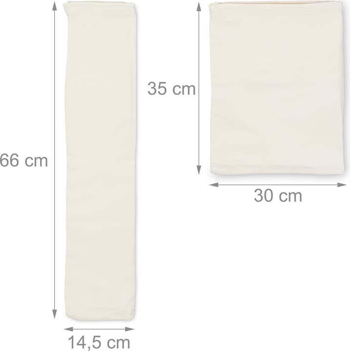 Immagine prodotto Relaxdays 4x sacchetti-porta-pane