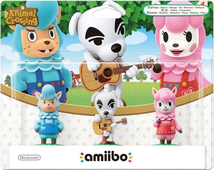 Produktbild Nintendo amiibo Animal Crossing - K.K. + Rosina + Björn