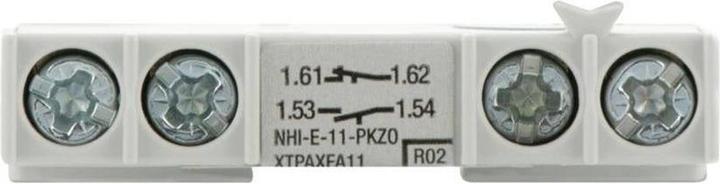 Actual product image Eaton 082882 NHI-E-11-PKZ0 Auxiliary switch installation 250 V/DC 2 A 1 NO contact, 1 NC contact