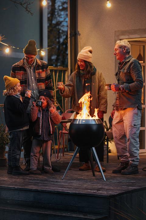 Produktbild Höfats MOON 45 Feuerschale mit hohem Fuss (45 cm)