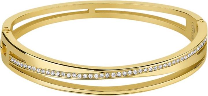 Immagine prodotto Lotus Stile - Bracciale solido placcato oro Donna Basic LS2113-2 / 2 (L) (6.10 cm, Acciaio inossidabile)