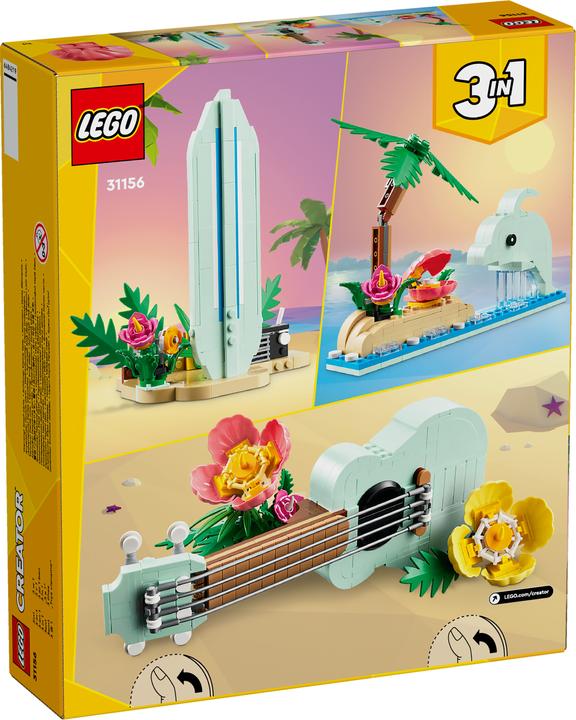 Produktbild LEGO Creator Tropische Ukulele (31156, LEGO Creator 3-in-1)