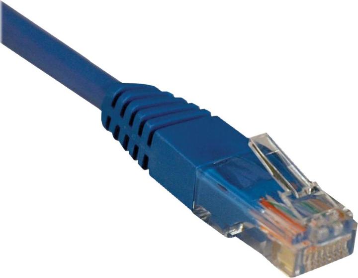 Produktbild Eaton Cat5e 350mHz Molded UTP Ethernet Cable RJ45m/M - Blue 3 ft. 0,91m (U/UTP, CAT5e, 0.91 m)