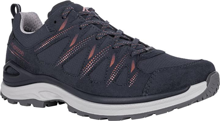 Marine, navy/rotholz