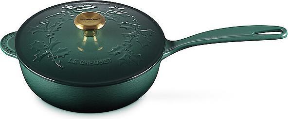 Image du produit Le Creuset Casserole à manche Couvercle HOLLY Artichaut (21 cm, Casserole à manche, Fonte)