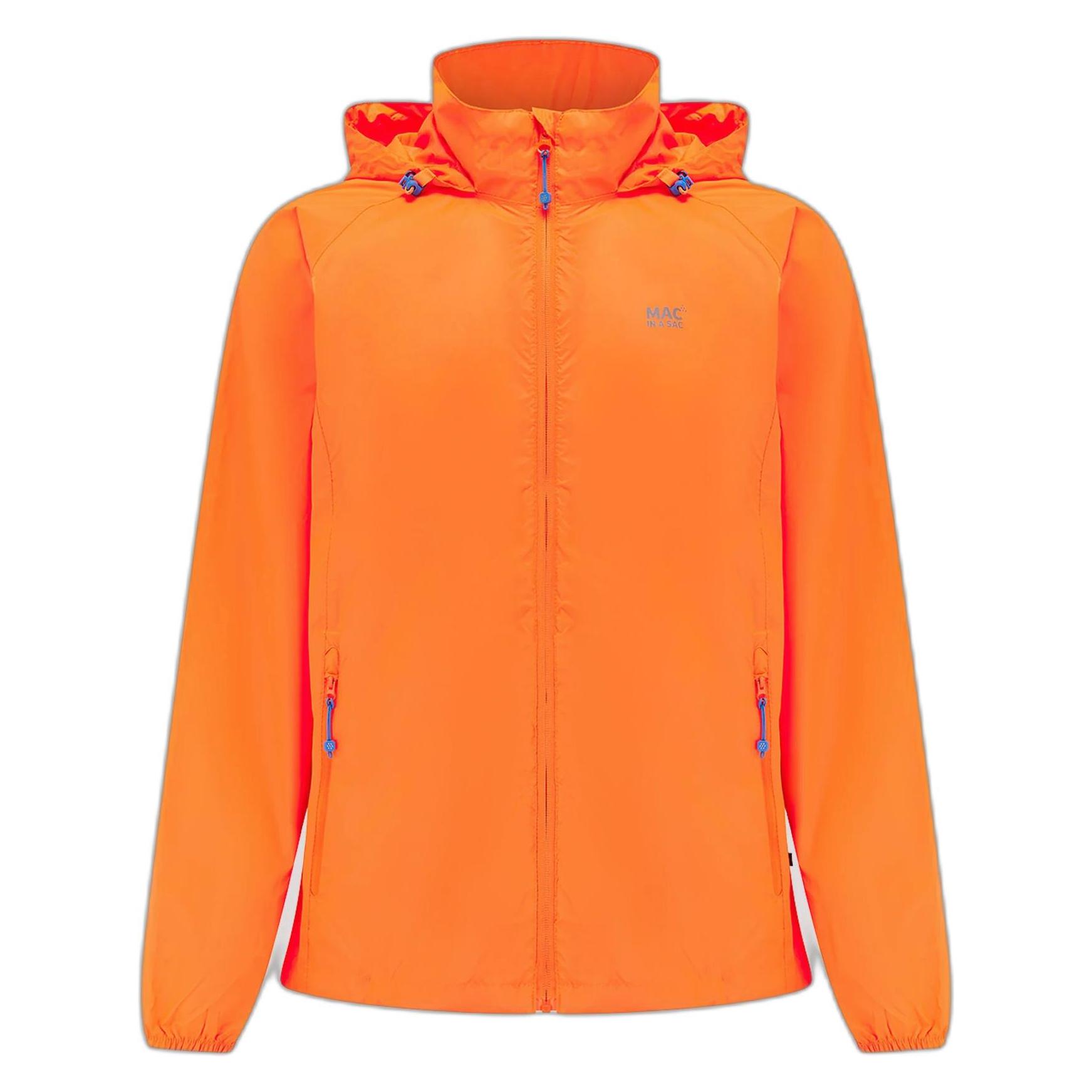 Mac In A Sac, Unisex, Regenjacken, Neon, Orange, (Xl)