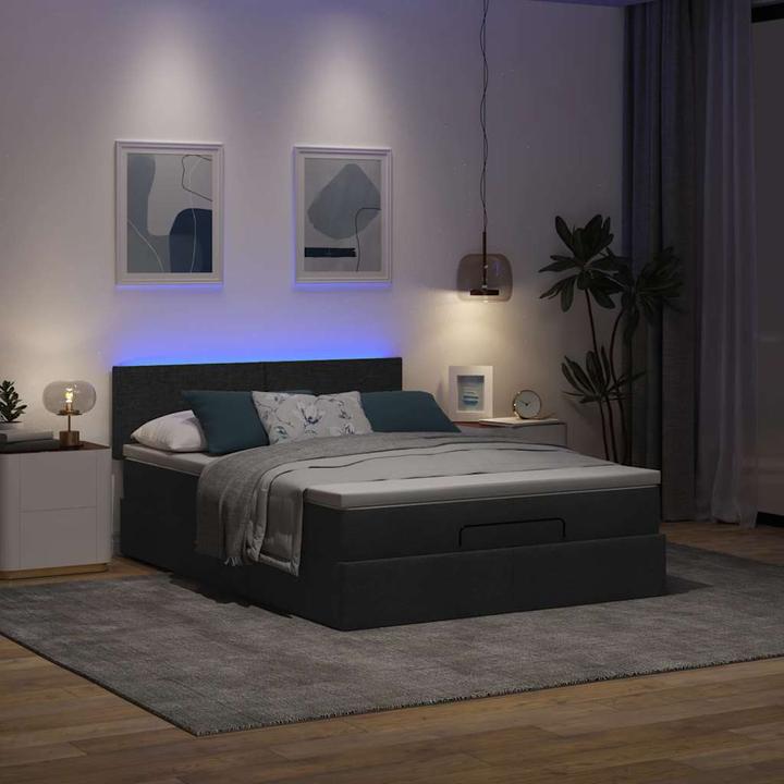 Produktbild vidaXL Ottoman-Bett (140 x 190 cm)