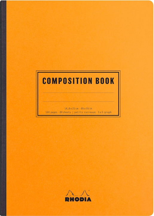 Actual product image Rhodia Notebooks/Notebooks Classic (A5, Checked, Hardcover)