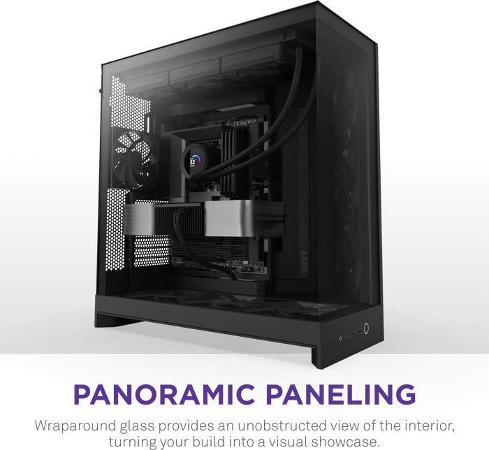 Actual product image NZXT H9 Flow (ATX, E-ATX, mATX, Mini-ITX)