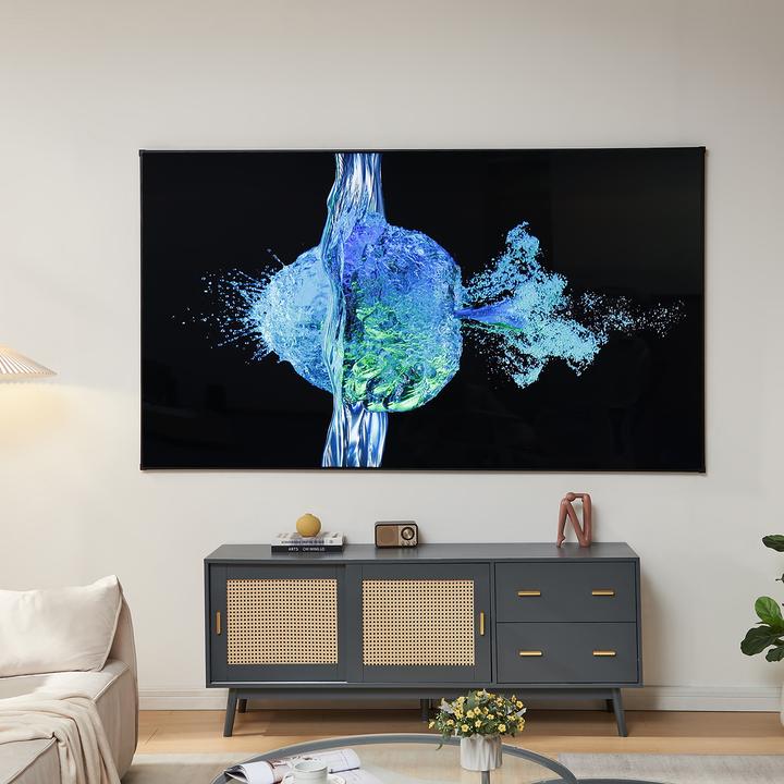 Produktbild En.Casa Projektionsleinwand Väkhoga 100 Zoll 16:9 wandhängend (100", 16:9)