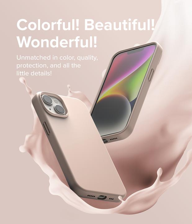 Image du produit Ringke iPhone 14 Plus 6.7 "SILICONE PINK SAND (Apple iPhone 14 Plus)