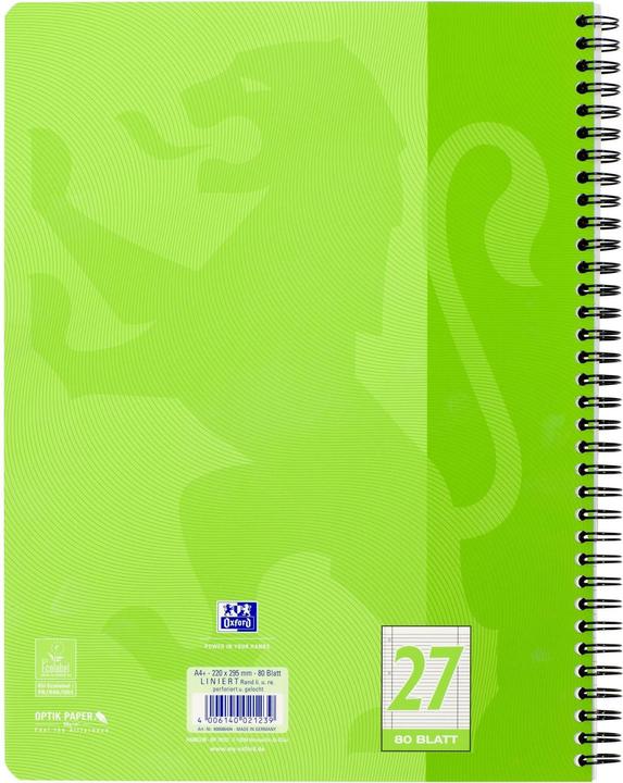 Produktbild Oxford Collegeblock Touch (A4+, Liniert, Harter Einband)