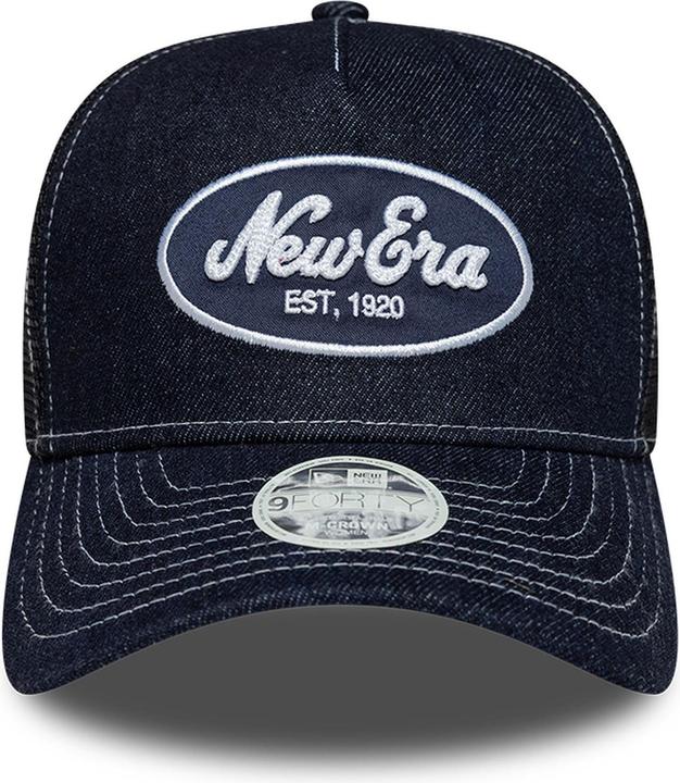 Produktbild New Era Damen A-Frame Trucker Cap - BRAND PATCH navy