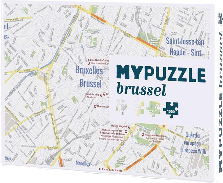 Helvetiq Puzzle 1000 pieces MYPUZZLE BRUXELLES (1000 Teile)