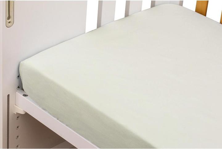 Interbaby Lenzuolo Matrimoniale In Popeline Per Materassi Da Culla - 100% Cotone Beige