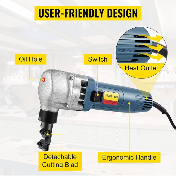 Produktbild Vevor Druckluft Blechschere