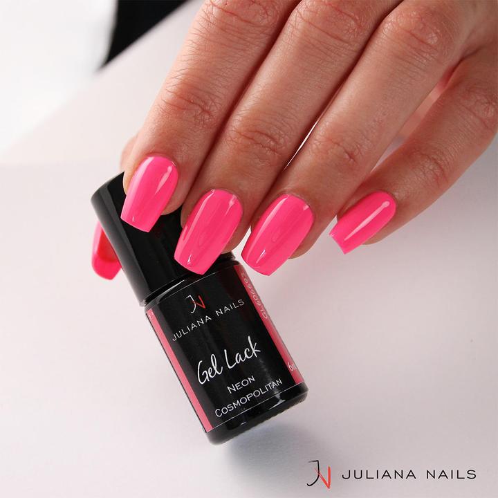 Actual product image Juliana Nails Gel Lack Neon Cosmopolitan (Neon Cosmopolitan, UV gel varnish)