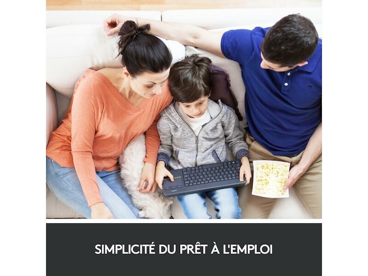 Produktbild Logitech K400 Plus (Eng. Int., Kabellos)
