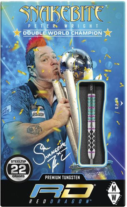 Produktbild Red Dragon Steel Tip Peter Wright Supa Venom (22 g)