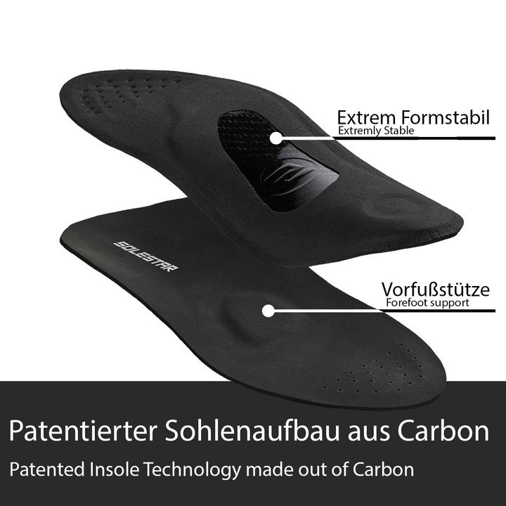 Actual product image Solestar BLK 2 Einlegesohlen