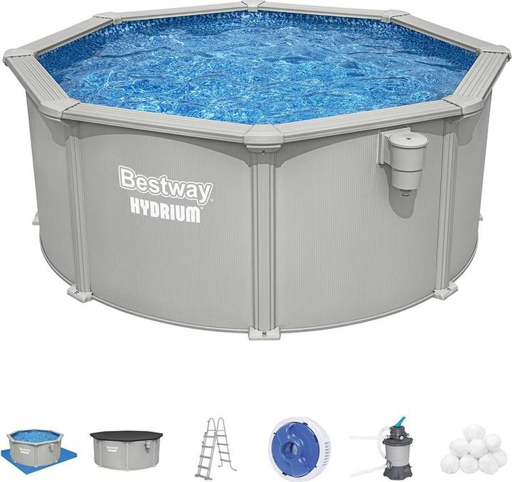 Immagine prodotto Bestway Set piscina rotonda Hydrium - 3,05 m x 1,22 m