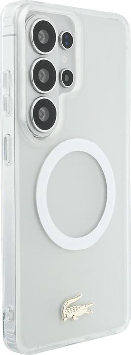 Actual product image Lacoste Etui Shockproof Frosted Gold Logo MagSafe do Samsung Galaxy S26 Ultra biały (Samsung Galaxy S26 Ultra)