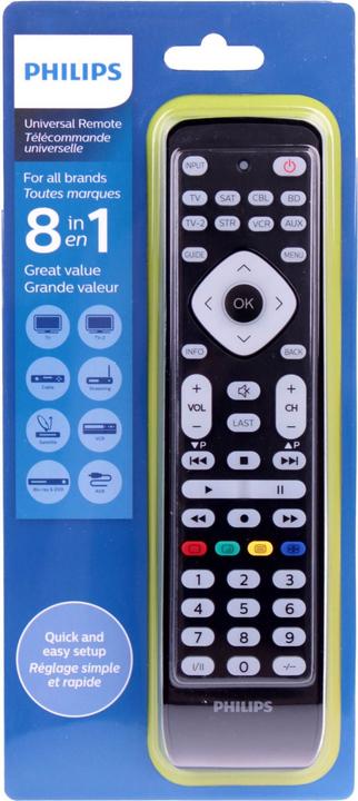 Actual product image Philips Srp2018/10 (Universal remote control, Miracast)