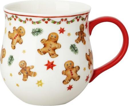 Hutschenreuther Christmas Mug - Lebkuchenmann - Mug with handle (450 ml, 1x)