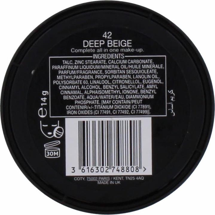 Image du produit Max Factor Crème Puff (42 Beige foncé)