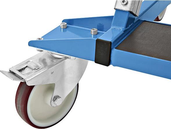 Produktbild eurokraft pro Mobile Podestleiter PREMIUM (Plattformleiter, 250 cm)