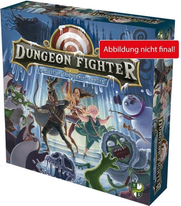 Actual product image Horrible Guild HR044 - Dungeon Fighter: Castle of frightening Frosts, 1-6 players, 10 years (DE Edition) (German, 1 - 6 Players)