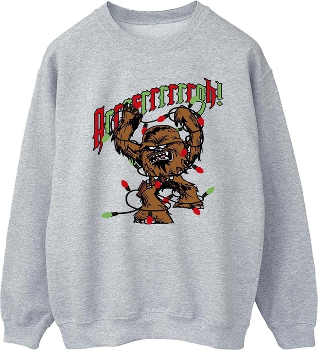 Immagine prodotto Star Wars Episode IV: A New Hope Chewbacca Argh Lights Felpa Uomo (3XL)