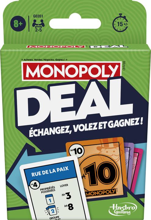 Monopoly Deal (Französisch, 2 - 5 Spieler)