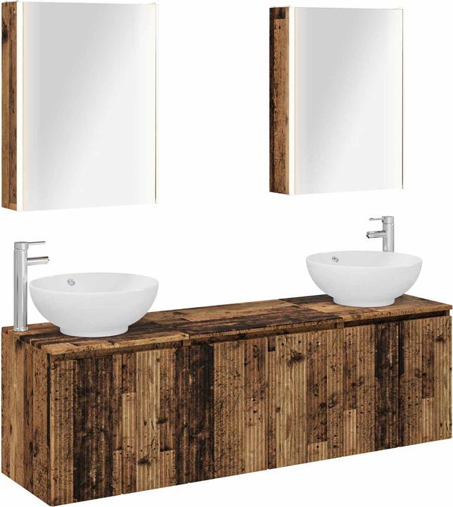 Produktbild vidaXL Badezimmerschrank-Set