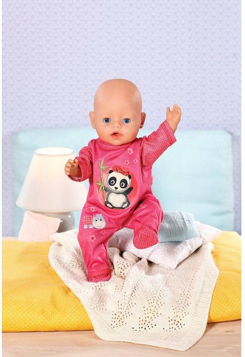 Actual product image Zapf Creation Dolly Moda romper with panda, 43cm