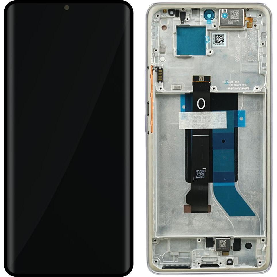 Xiaomi Display + Rahmen Redmi Note 14 Pro 5G lila 56002400O1600 (Display, Xiaomi Redmi Note 14 Pro 5