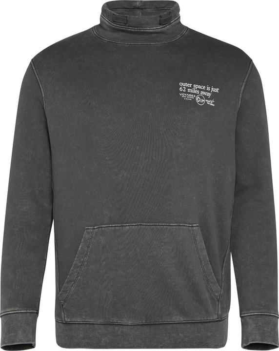 Produktbild S.Oliver Sweatshirt Strukturiertes Sweatshirt mit Stehkragen (5XL)
