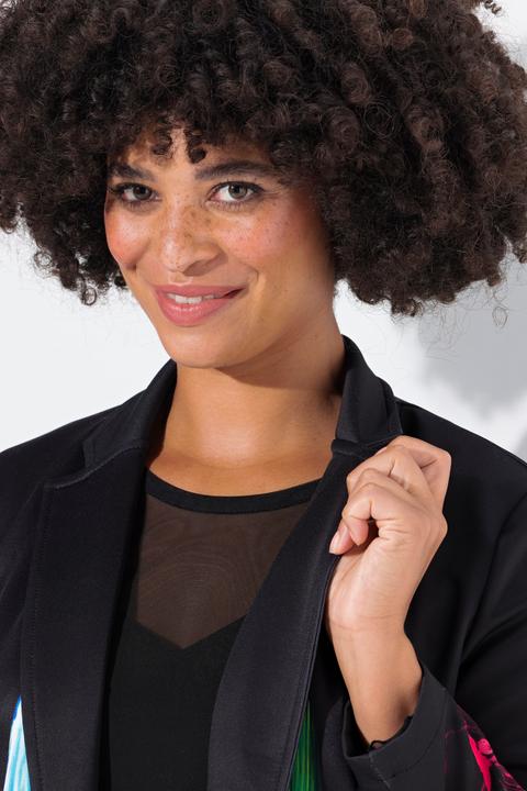 Image du produit Angel of Style Blazer, Langarm mit Blume, Color-Futter (52)