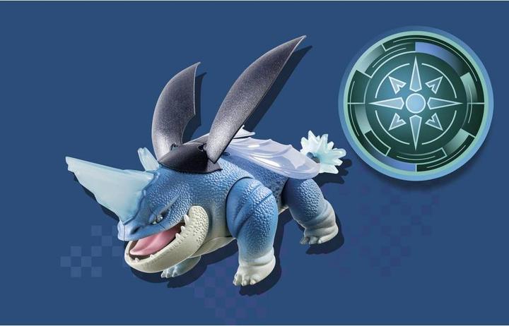Actual product image Playmobil 71082 Dragons: The Nine Realms - Plowhorn & D'Angelo (71082, Playmobil Dragons)