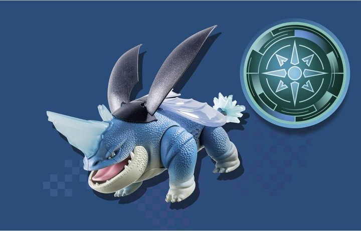 Produktbild Playmobil Dragons: The Nine Realms - Plowhorn & D'Angelo (71082, Playmobil Dragons)
