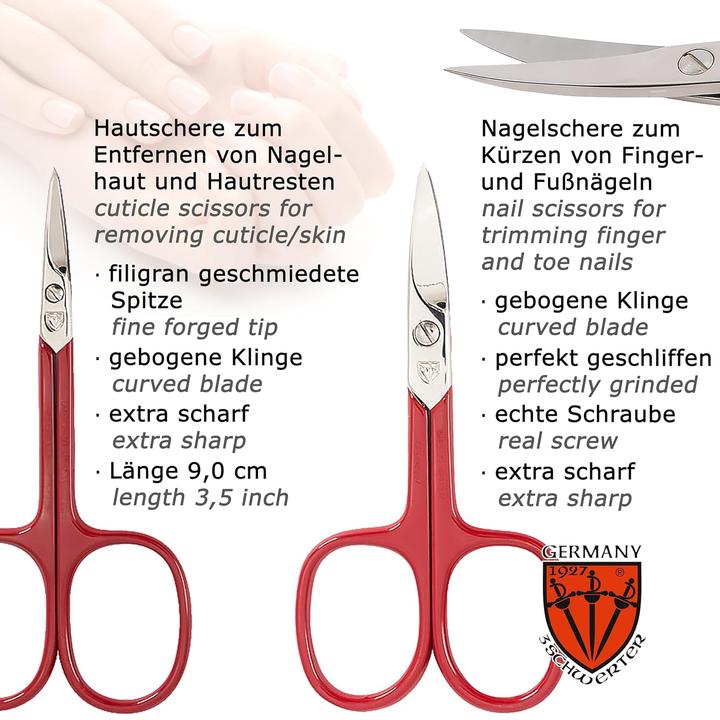 Produktbild Drei Schwerter Cuneo - 8-teiliges Nagelpflegeset