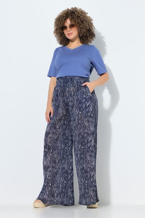 Actual product image Ulla Popken Zebra Print Pants (54)