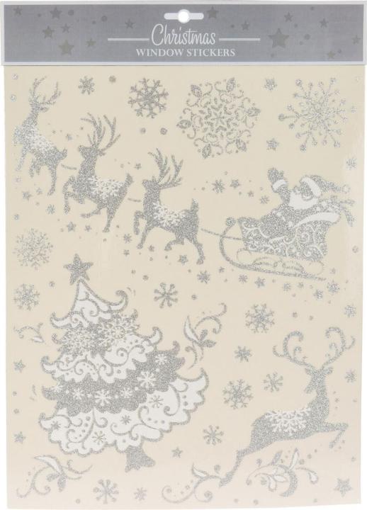 Image du produit Autocollant de fenêtre Argent, 42x30cm