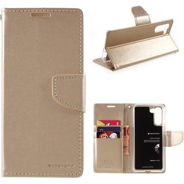Thumbnail - Goospery Bravo Diary Series (Samsung Galaxy S21+), Smartphone Hülle, Gold