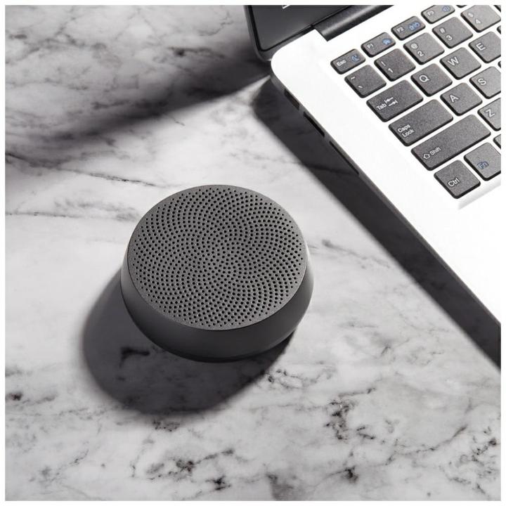 Actual product image Lexon Mino+ L Głośnik Bluetooth Aluminiowy ciemnoszary/gun metal LA129X (5 h)