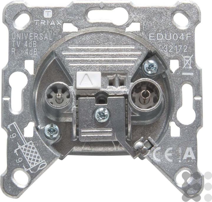 Actual product image Triax EDU 04 F socket (Plug socket)