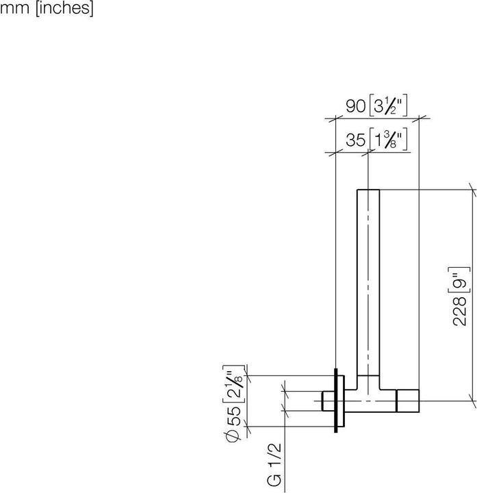 Produktbild Dornbracht Dornb Eckventil 1/2Zoll schwarz matt