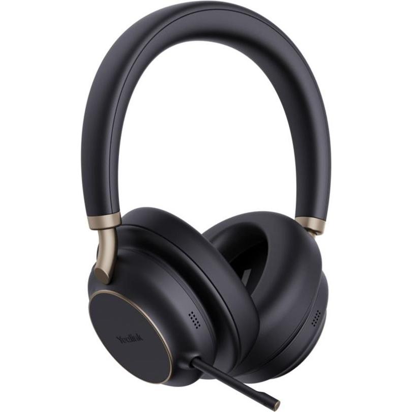 Yealink Nero Bh76 Plus - Headset - On-Ear (Senza Fili, Usb-A), Cuffie Da Ufficio,