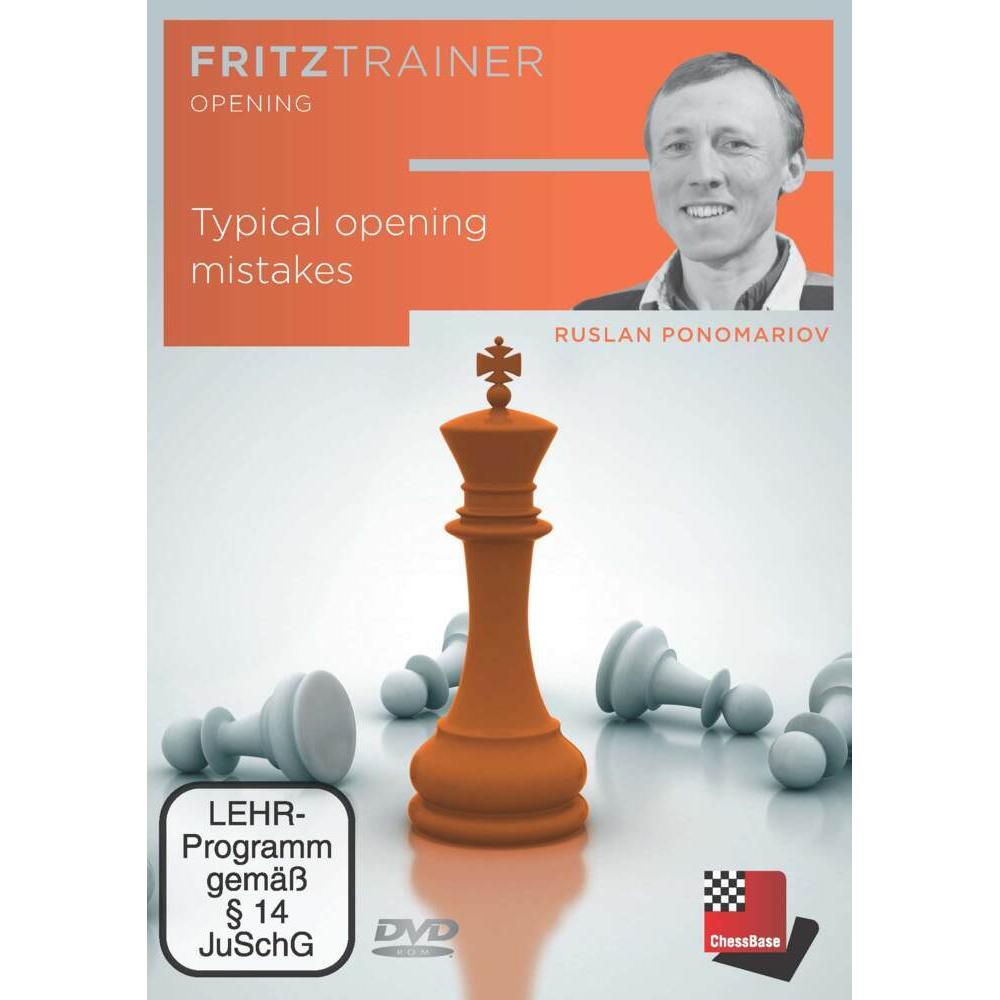 Ponomariov:Typical Opening mistakes, Sachbücher von Ruslan Ponomariov